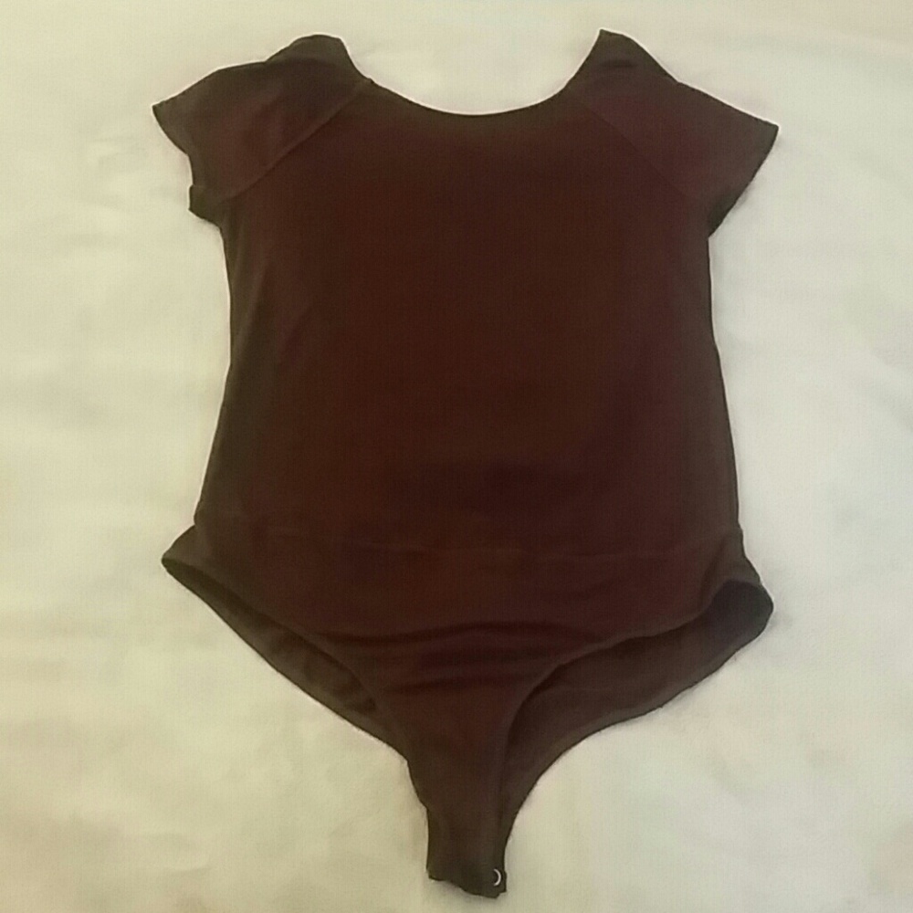 Free People purple bodysuit